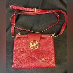 Michael Kors Fulton Leather Crossbody